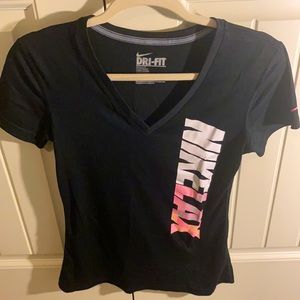 Nike Women’s Dri-Fit V-Neck Shirt